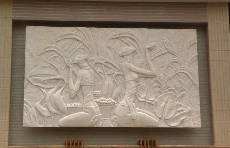 artistic stone relief sculpture