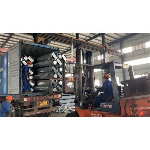 FT 69KV Power Distribution Octagonal Steel Pole