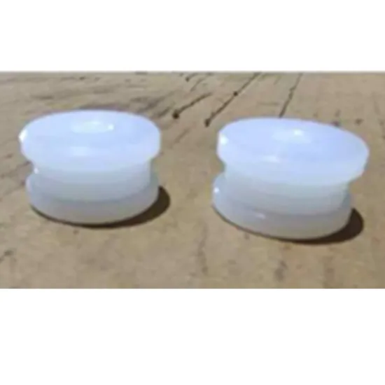 Chenille Roller Specifications: 12mm Thickness, 22.15mm O.D., 6.1mm I.D., 5.1mm Slot Width, 19.2mm Slot Depth - Textile Use