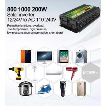 6KW Car Inverter: 12V/24V DC to 110V/220V AC