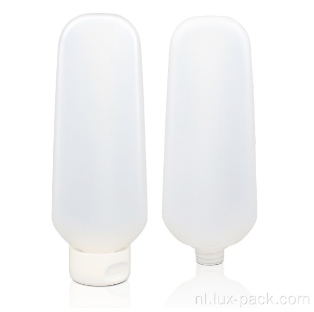 250 ml wit heldere barnsteen huisdier plastic spuitfles