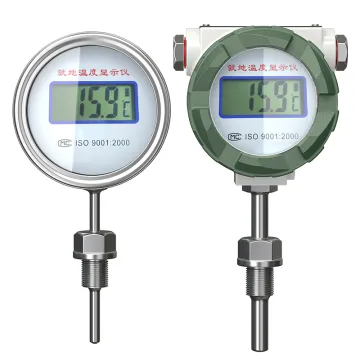 Explosion-Proof Local Display LED Thermometer with Integrated Battery