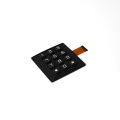 Teclado de membrana de borracha de silicone com LED