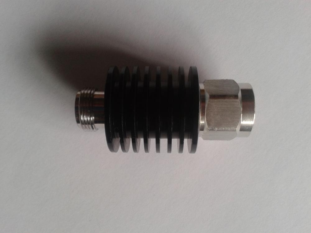 Atenuador coaxial fijo de 10W RF