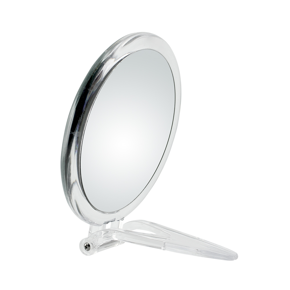 portable handheld magnifying mirror