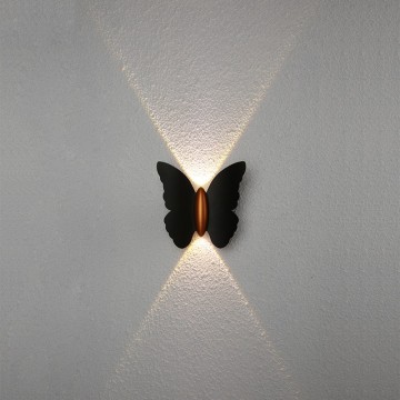 Butterfly 5W LED Wall Lamp for Bedroom, Bedside, Corridor, and Living Room