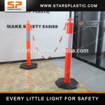 T-top Warning post/Wholesale to Global Recyclable Plastic Road Fence Post