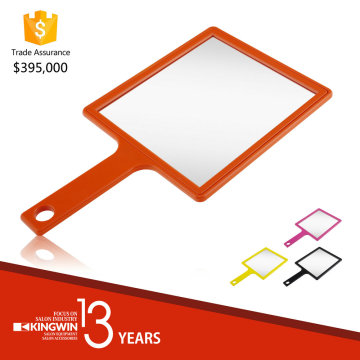 Orange Salon and Spa Fashionable Hand Mirror