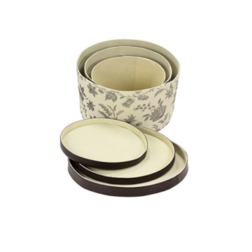 Fancy Design Round Packbox för hatt