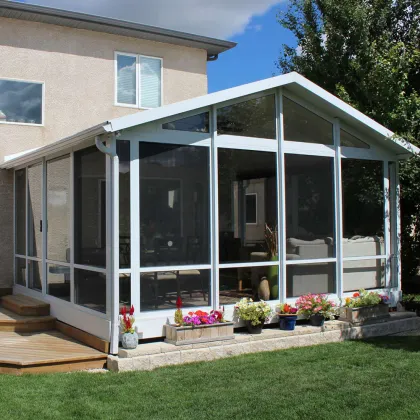 Guangzhou Lingyin construction materials glass greenhouse