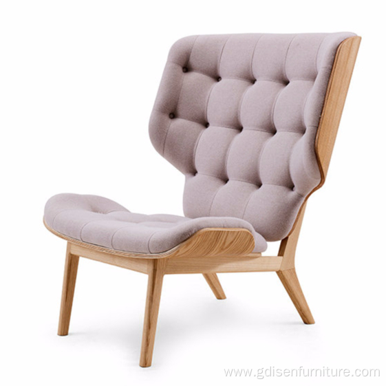 Mammoth chair bentwood high back wing chair