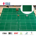 Piso esportivo com espessura grossa para badminton