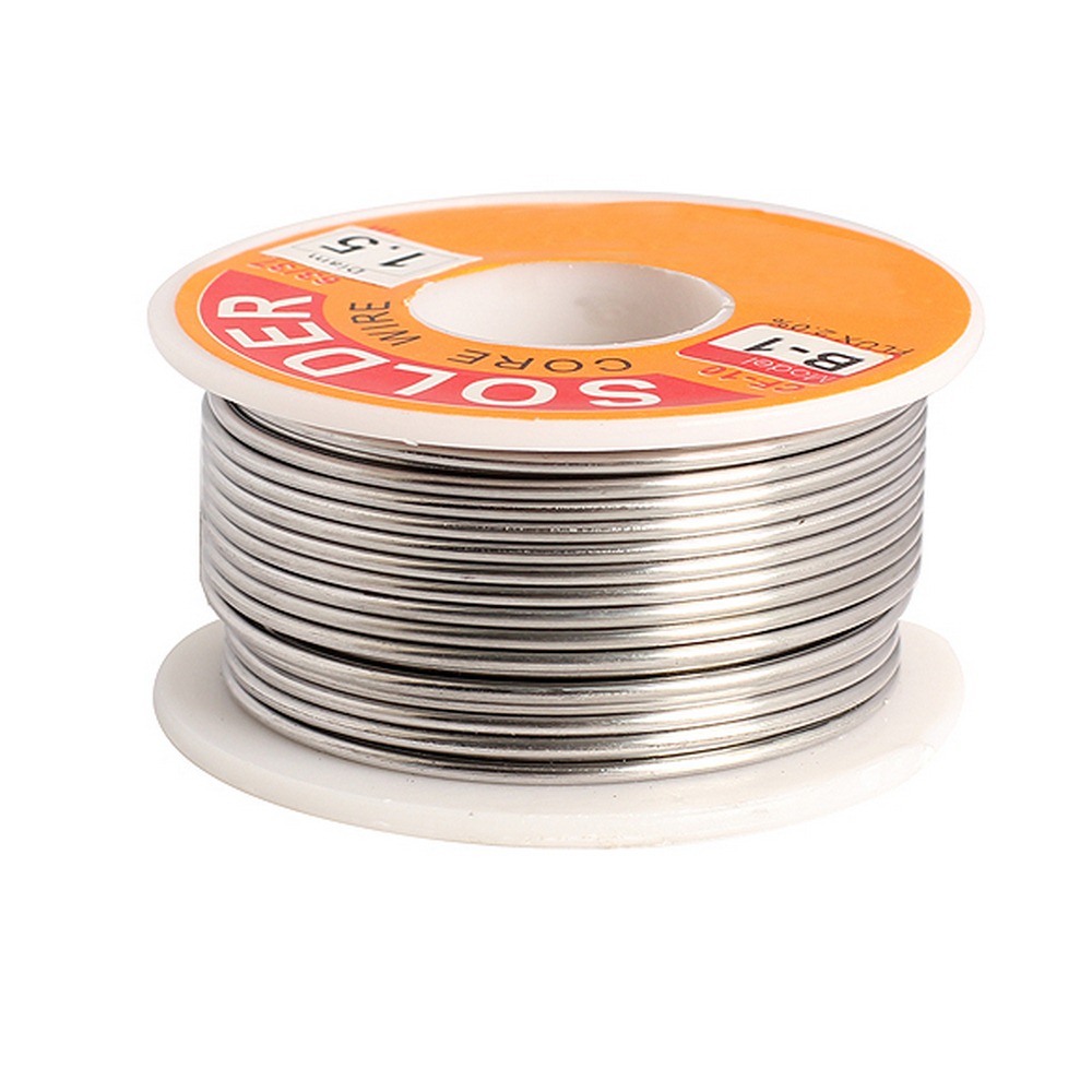 Soldering Wire 100g 0.6 / 0.8 / 1.0 / 1.5 / 2.0MM2.0% 45ft Soldering Iron Tin Wire Coil Low Melting Point Welding Tool