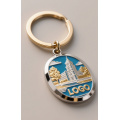 Chaveiro de metal personalizado com design personalizado