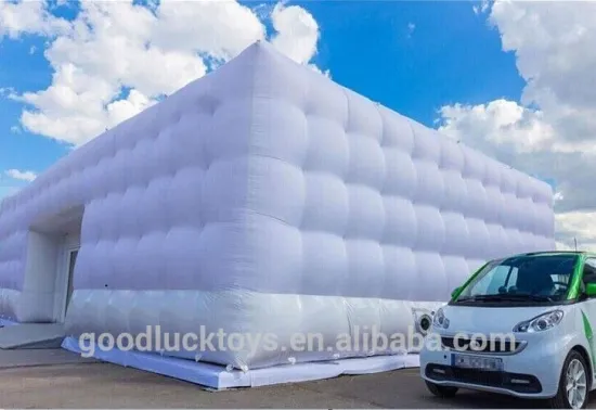 Portable Marquee Inflatable Tent/ White Inflatable Cube Tent
