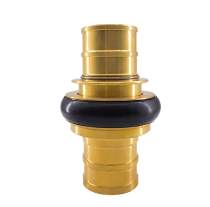 MACHINO Type Double Layer Brass Fire Hose Coupling