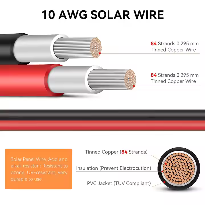 Dc Tinned Lithium Battery Cables