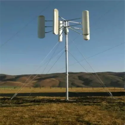 5KW New Energy Vertical Axis Wind Turbines