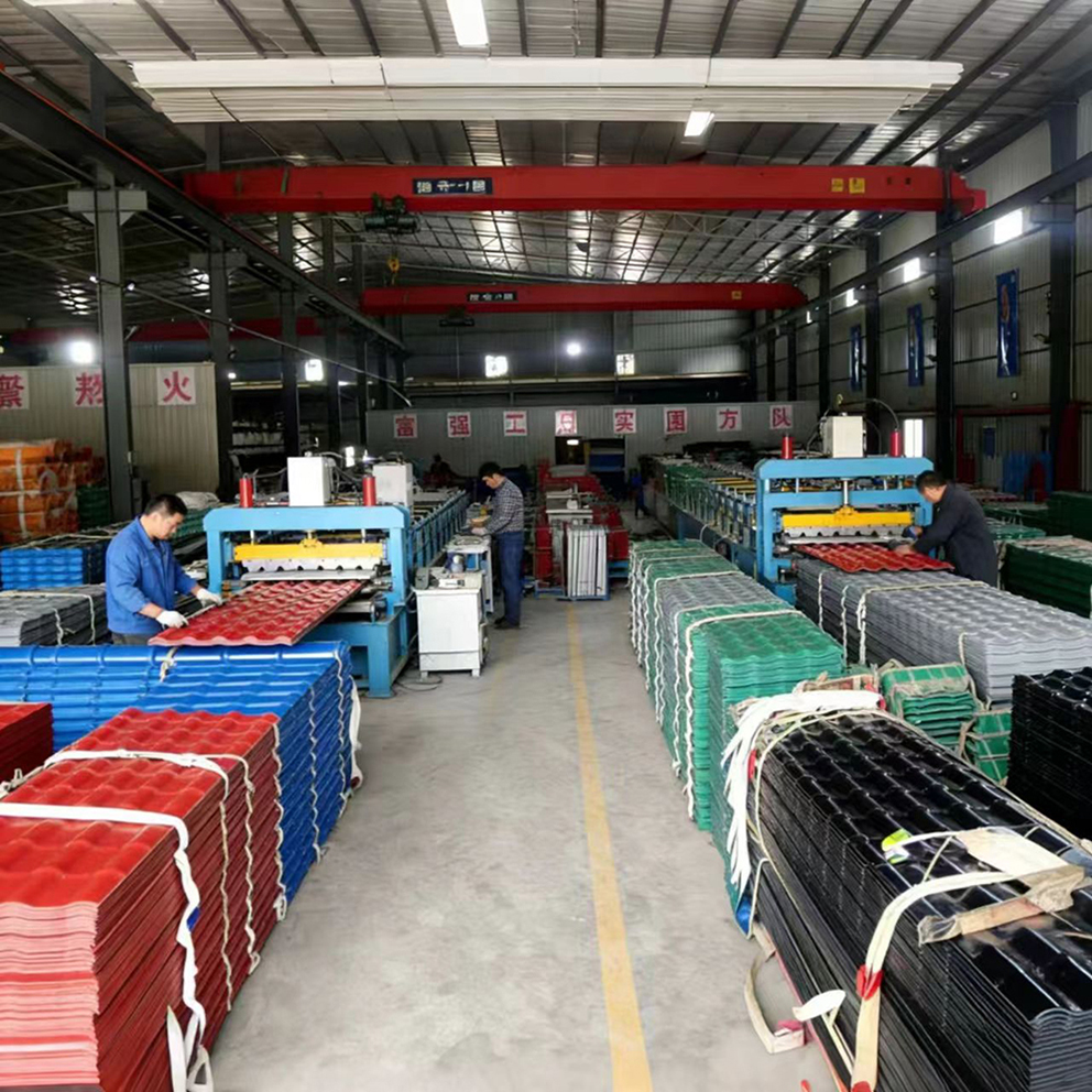 ASA PVS Synthetic resin tiles