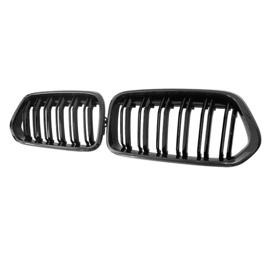 Hot Selling ABS Single Slats Glossy Black Carbon Front Grille for X2 Series F39 2019 Auto Grille