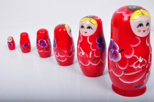 Custom Russian Nesting Dolls Piala Dunia 2018