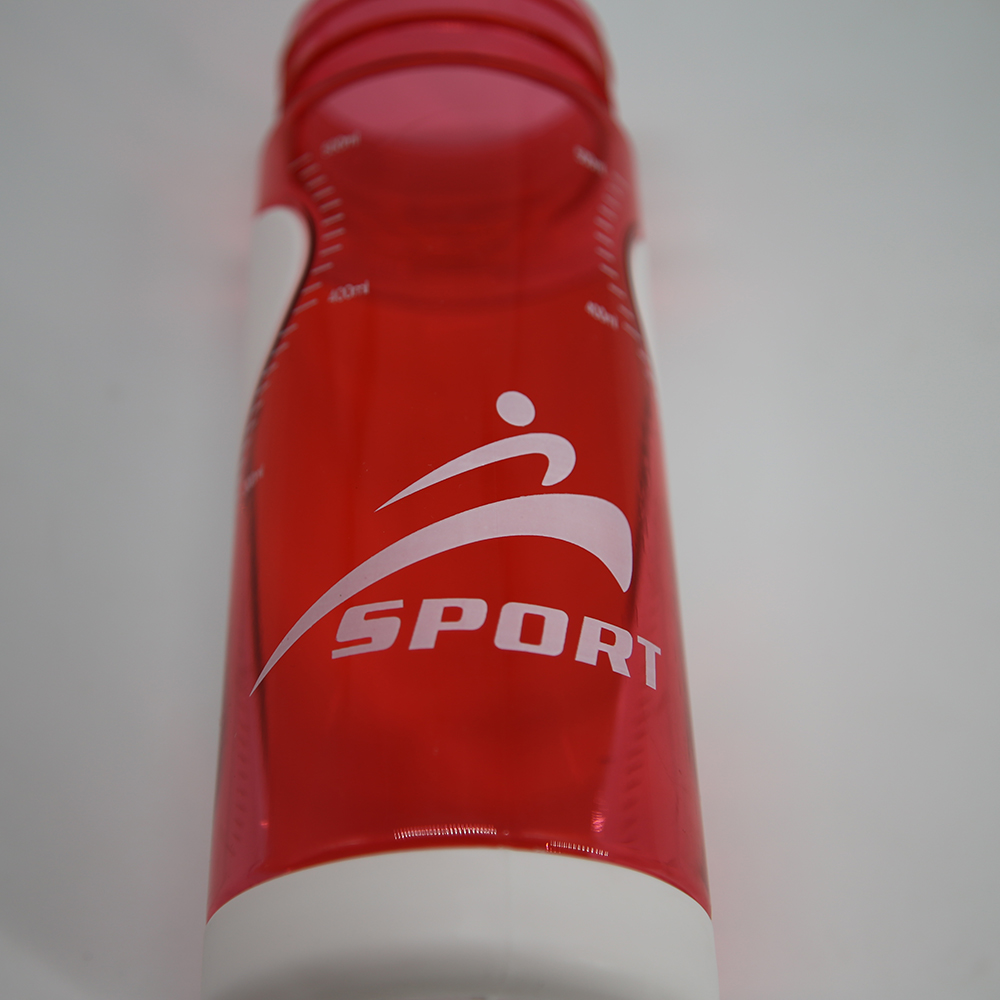 Plastic Sport Gym-fles met filter en deksel