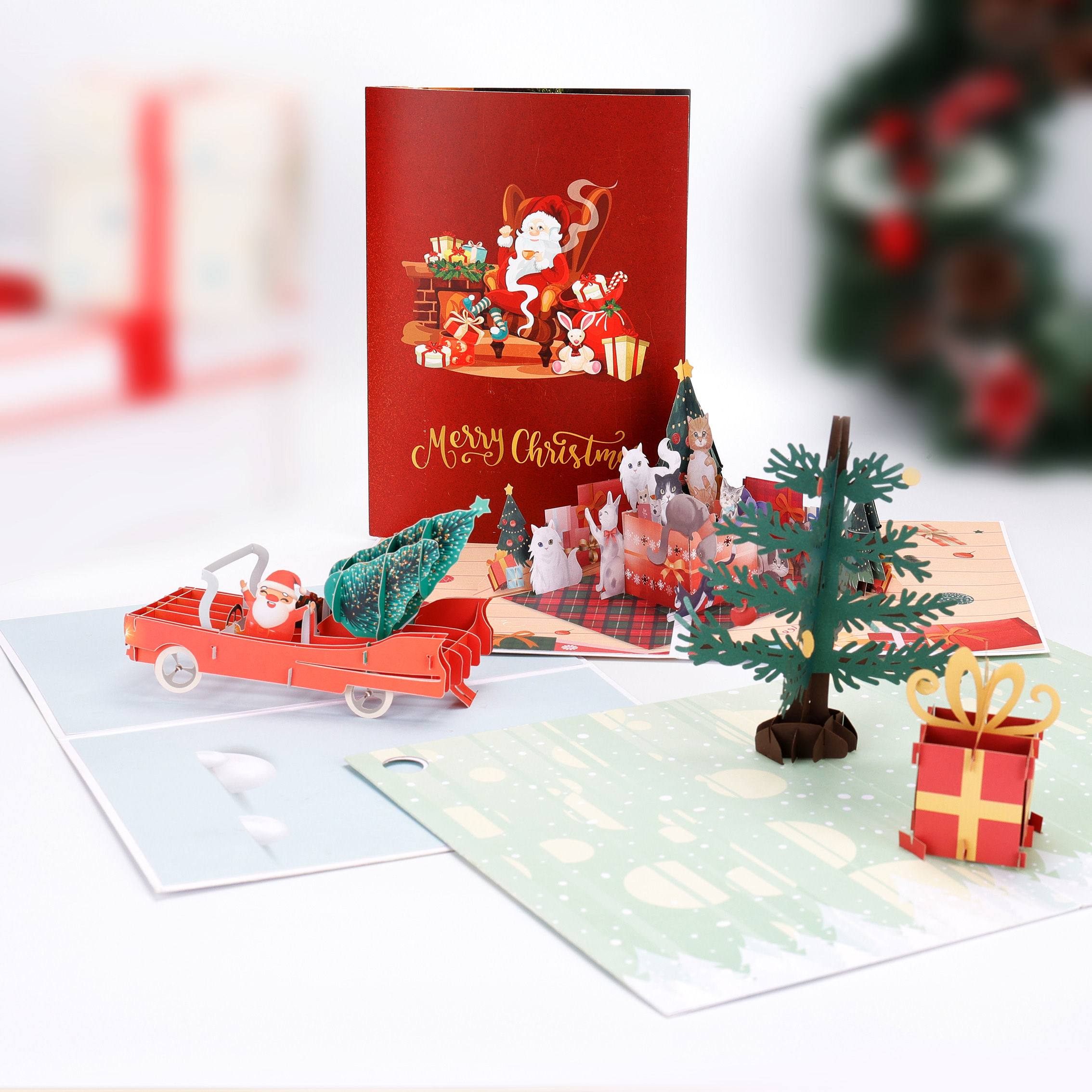 Christmas Pop up Greeting Card