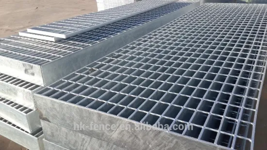 Customized High Quality High Strength Hot Dip Galvanized Mild Steel Grating,Heavy Duty Steel Bar Grating,Building Grating