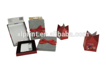 custom small cute gift paper box packaging boxes glittering