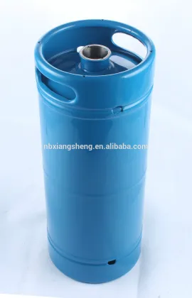 US Slim beer 5.57 gallon beer keg with blue coating