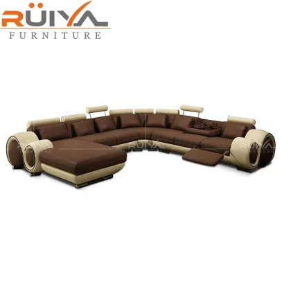2020 New Trendy Kuka Leather Sofa Set - Genuine Leather Design