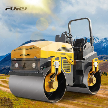 Operated convenient Hydraulic diesel engine 4ton compactor road roller