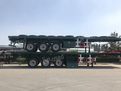 Customized Heavy Duty Multi-Functional Utility Trailer - Flatbed Semi-Trailer