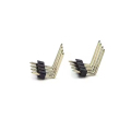 Cabezal de lanzamiento de 2.54 mm Fila única ángulo recto