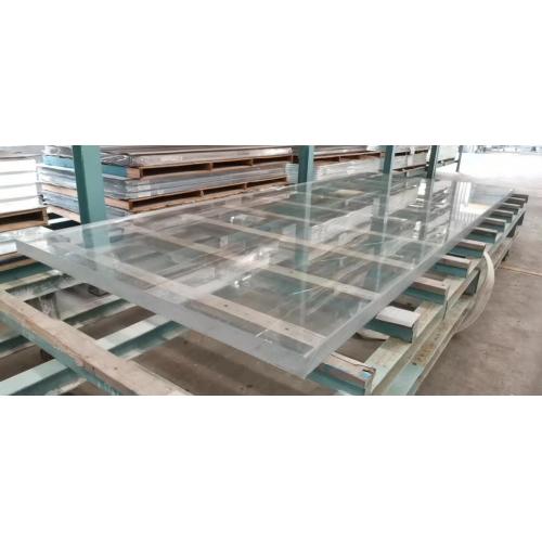 80mm Clear acrylic sheet for swimming pool wall