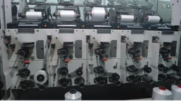 Electronic Yarn Guide Precision Air Covering Winder