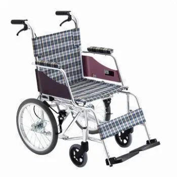 Portable Stainless Steel Manual Wheelchair, FDA/CE Approvals