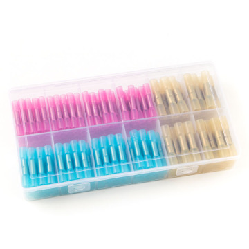 180 PCS Heat Conwrinchable Butt Connector Kit - Αδιάβροχο σύνολο συνδετήρα τερματικού μόνωση