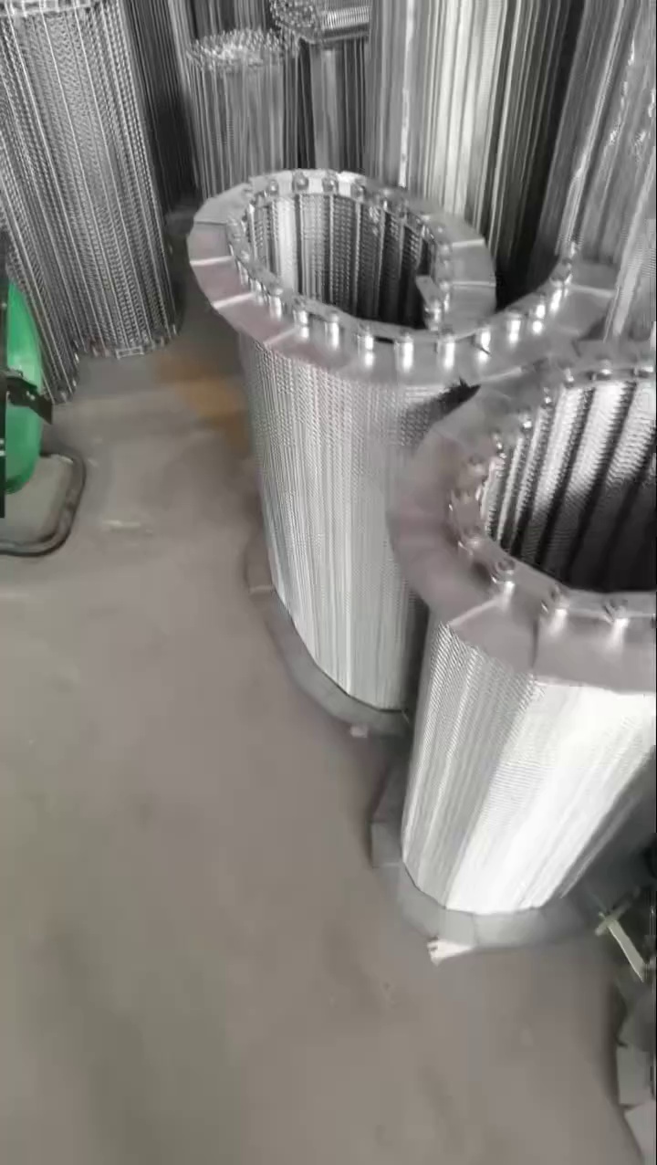 Metal Conveyor Belt for Heating Treatment Equipment and Food Processing