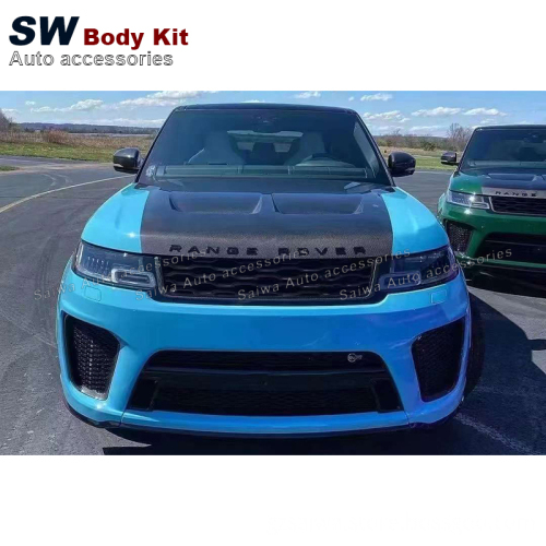 High Quality Carbon Fiber SVR Style Hood for Land Rover Range Rover Sport SVR Engine Upgrade