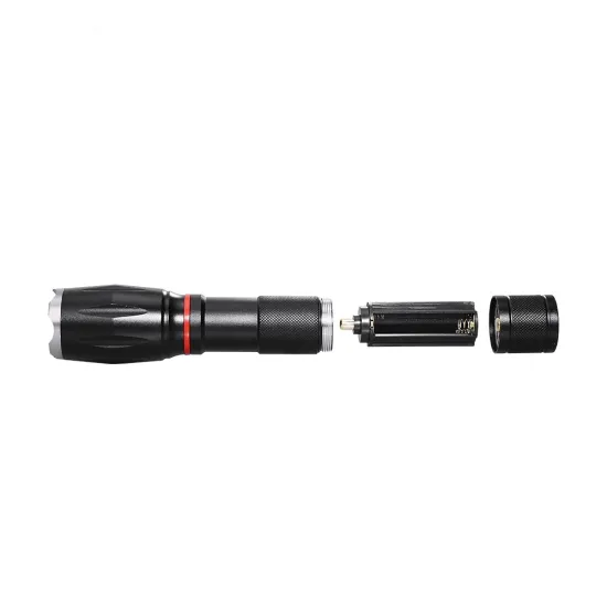 Outdoor LED Mini Flashlight with Telescopic Focus and Magnetic Base: Multifunctional Design