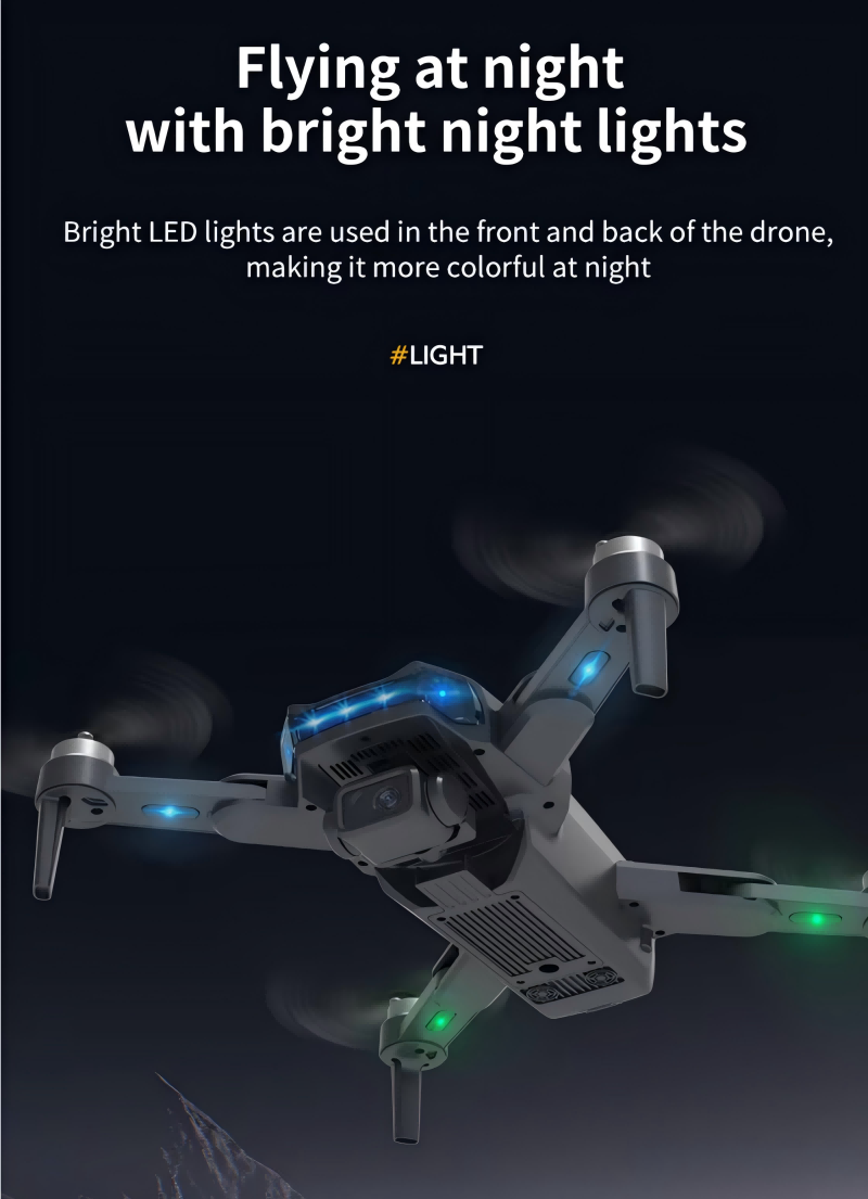 4K Dual Camera Brushless Optical Flow rc Drone 14