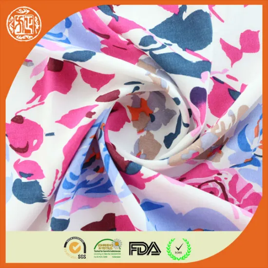Custom OEM printing cotton poplin fabric
