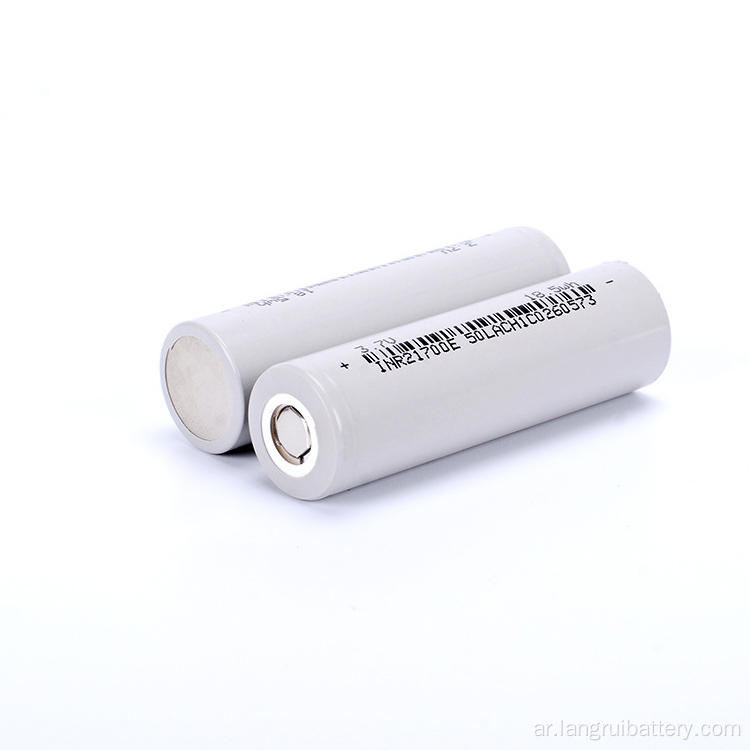 4800mAh 21700 Li-ion Battery Cell للدراجات الإلكترونية