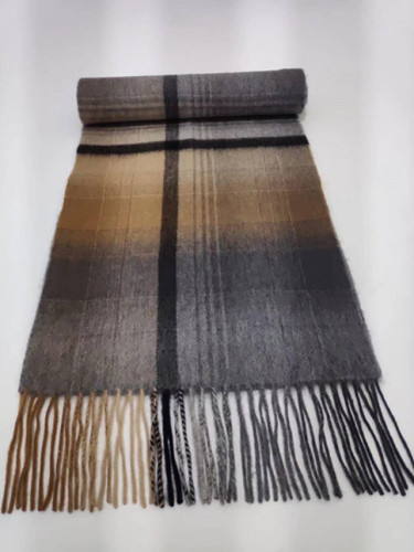 woolen winter fashion classic check cashmere scarf