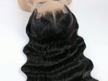 Darkest Brown Straight Lace Front Wig 100% Human Hair