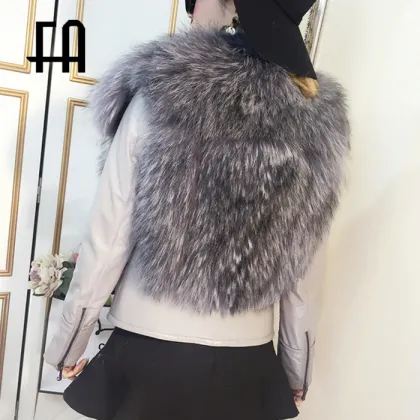 wholesale price high quality geunine leather jacket women