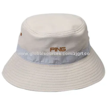 100% Polyester PING golf bucket hat