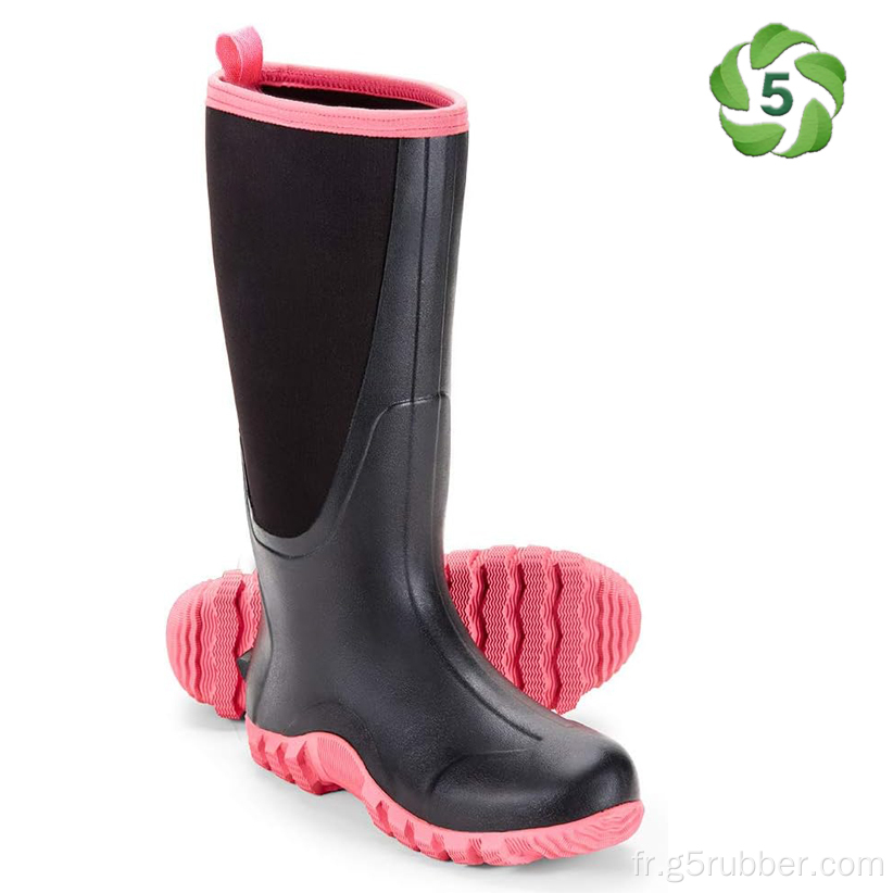 Bottes de pluie de jardin de 5 mm