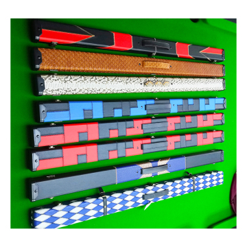 High-End Leather Waterproof 2-Hole Billiard Pool Stick Cue Case: Premium Protection for Your Pool Accessories